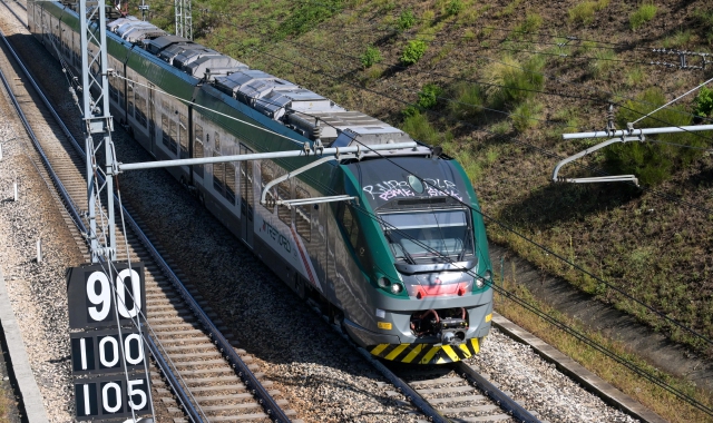 Il corriere della cocaina viaggiava in treno (foto Blitz)