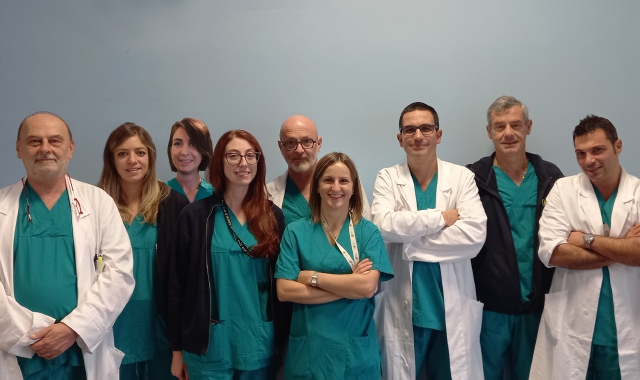 Personale sanitario degli ospedali Cittiglio - Angera (foto redazione)