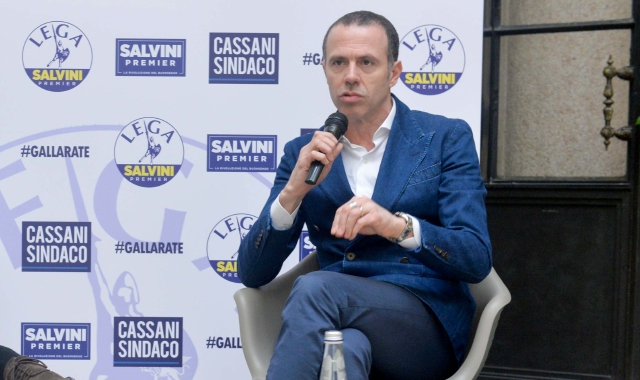 Massimiliano Romeo, capogruppo della Lega al Senato