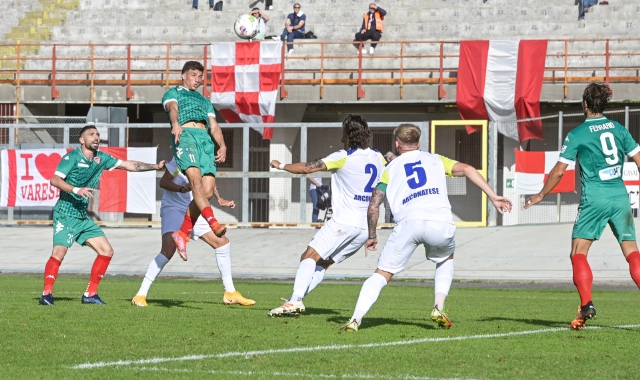 Ferrario realizza il gol dell’illusorio 1-1 (Blitz)