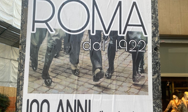 Il sindaco Antonelli condanna i manifesti “cammuffati” della Marcia su Roma