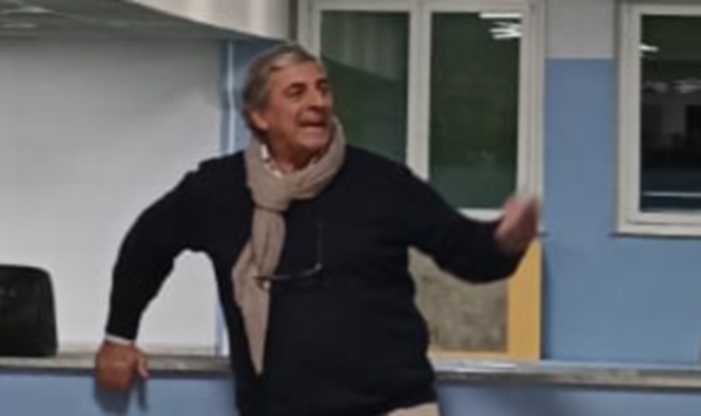 Maurizio Vezzoli all’Anna Frank (foto Redazione)
