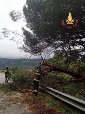 Tromba d'aria su Lamezia Terme, disagi ma nessun ferito