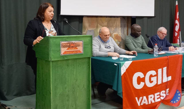 Congresso Sunia-Cgil Varese (foto redazione)