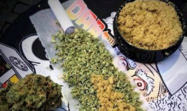Un chilo di marijuana è stato sequestrato (foto Archivio)