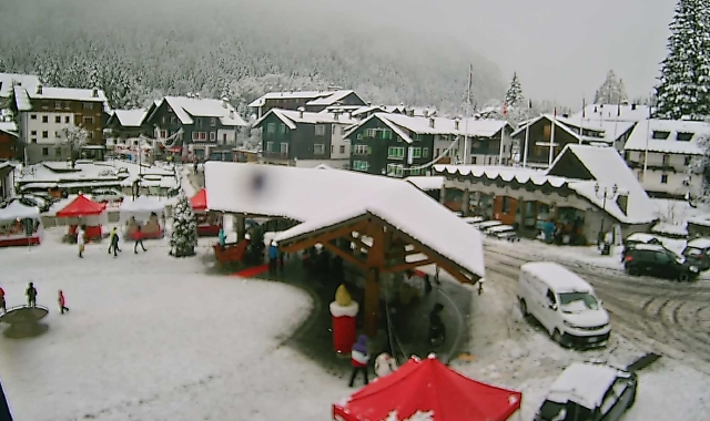 Neve sulle montagne dell’Ossola