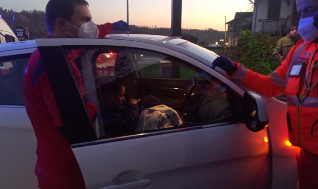 «Così ho fatto nascere mia figlia in auto»