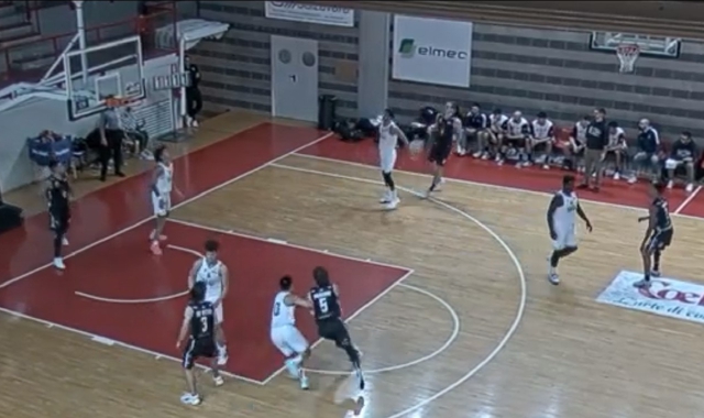 Una fase del match tra Campus e Gallarate