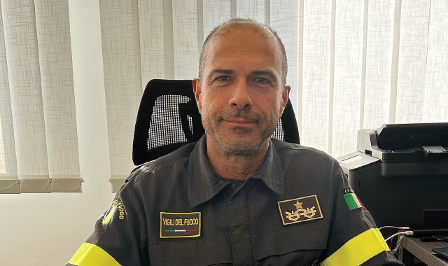 Vigili del fuoco, a Varese arriva il comandante Abate
