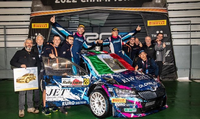 L’esultanza di Miele e del suo team