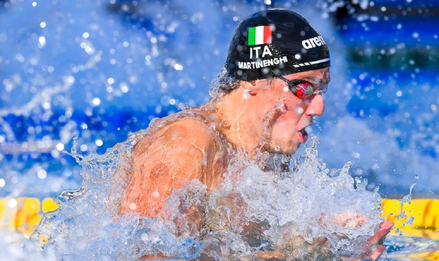 Nicolò Martinenghi in azione (foto Archivio)