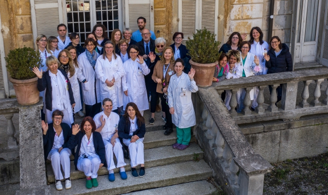 Il team dell’ospedale di Tradate (foto redazione)