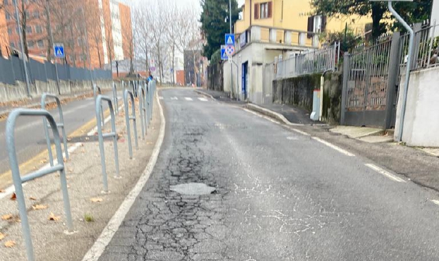 Uno scorcio di via Guicciardini (foto Redazione)