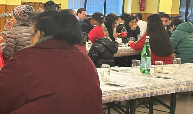 Gallarate, Exodus pranza con gli ultimi