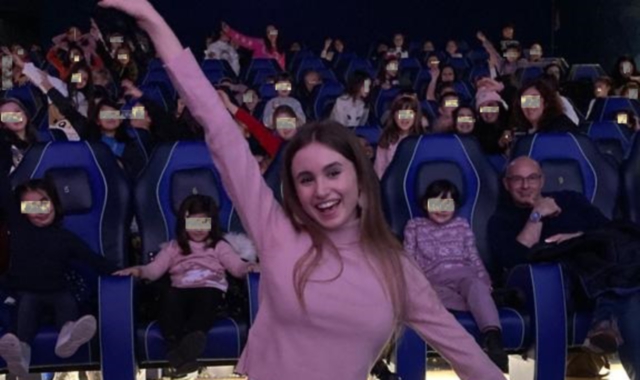 Charlotte M sul palco a Gallarate (foto Redazione)