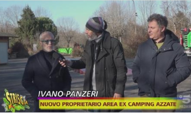 Azzate, Striscia all’ex camping