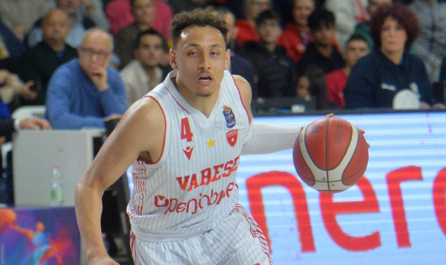 Colbey Ross, play di Varese (foto Blitz)