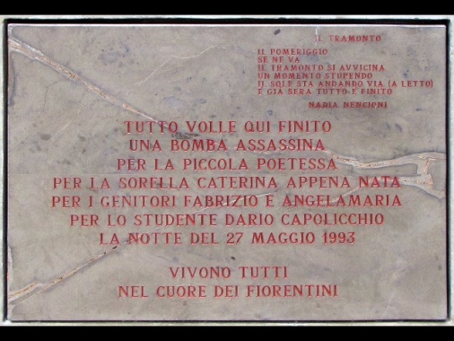Zio bimbe vittime Georgofili,