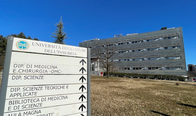 Varese, Università dell’Insubria, sede di via Dunant 3 (foto archivio)