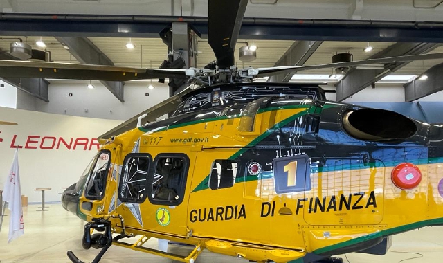 Vergiate, alla Gdf altri 24 elicotteri Leonardo