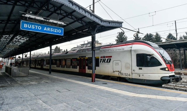 Stazione di Busto Arsizio (foto archivio)
