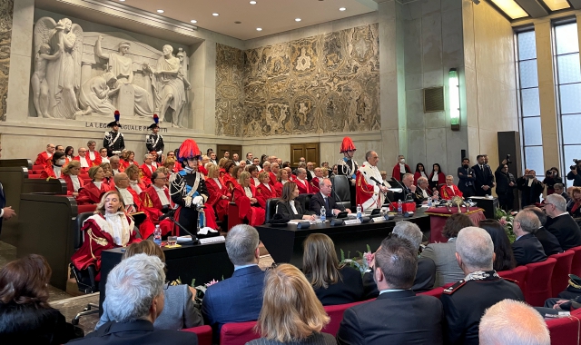 L’inaugurazione dell’anno giudiziario (foto Redazione)