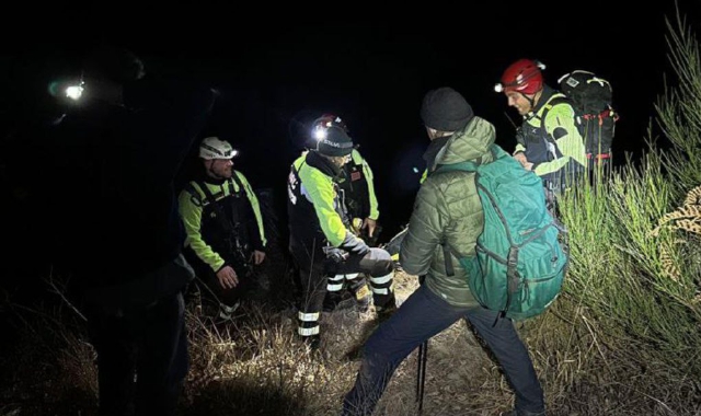 L’intervento dei vigili del fuoco