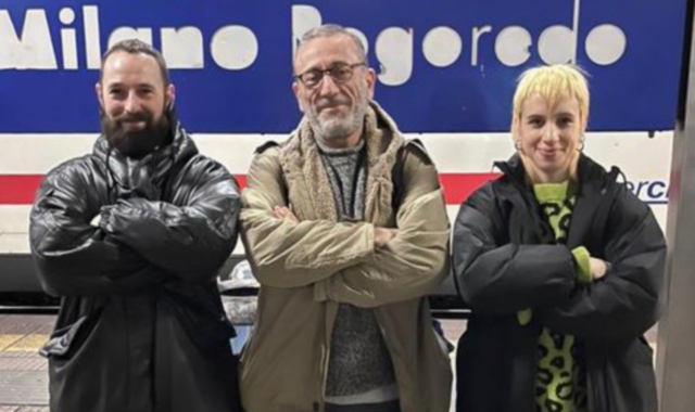 Vittorio Cosma tra Fausto Lama Zanardelli e Francesca Mesiano
