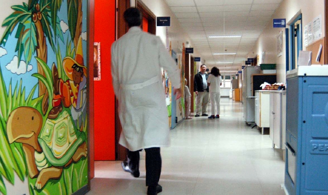 Il reparto di pediatria è modernissimo, ma manca il personale per garantire turnazioni sostenibili (Archivio)