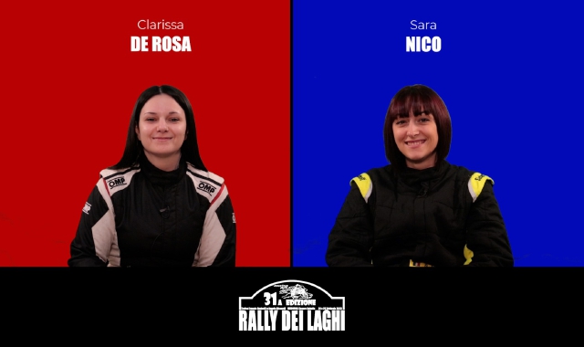 Clarissa De Rosa e Sara Nico protagoniste del trentunesimo Rally dei Laghi