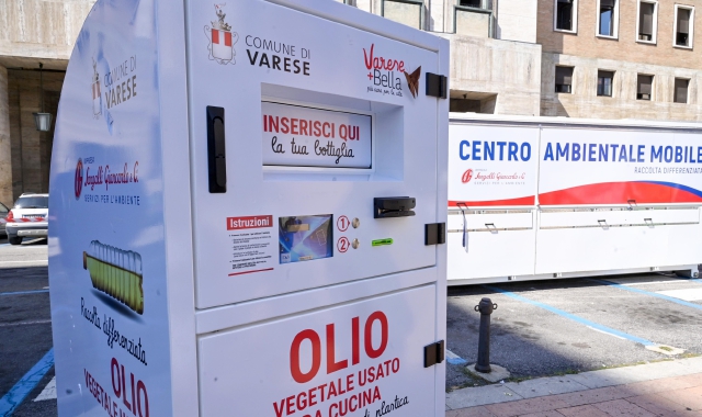 Varese, centro ambientale mobile Sangalli (foto archivio)