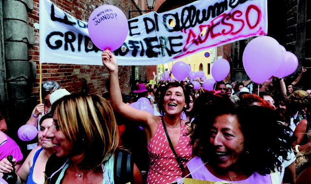 Varese, sciopero femminista nella Festa della donna