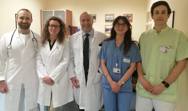 Il team della nefrologia di Asst Sette Laghi