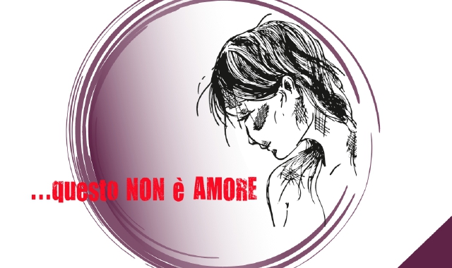Locandina della campagna “Questo non è Amore”