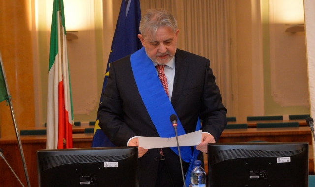 Marco Magrini, presidente della Provincia di Varese (foto Blitz)