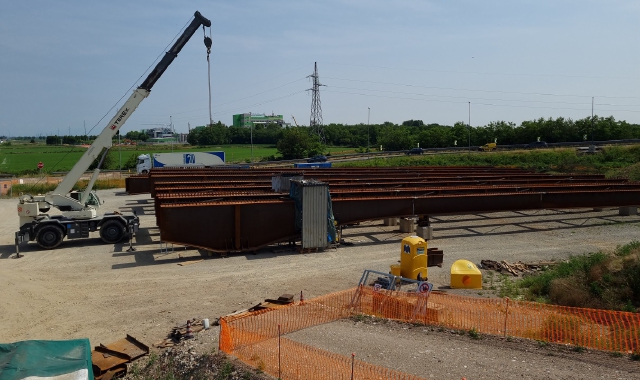 Il cantiere della Tangenziale
