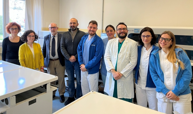 Team del laboratorio di anatomia patologica