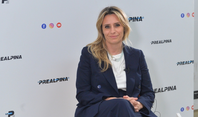 Francesca Caruso in Prealpina dopo la nomina nella giunta lombarda (foto Angelo Puricelli)