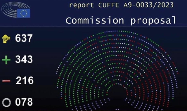 Dati emersi dal Parlamento europeo