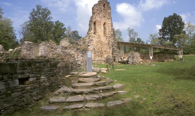 Il parco archeologico di Castelseprio (foto Archivio)