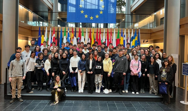 Da Varese a Strasburgo, studenti in visita con Isabella Tovaglieri