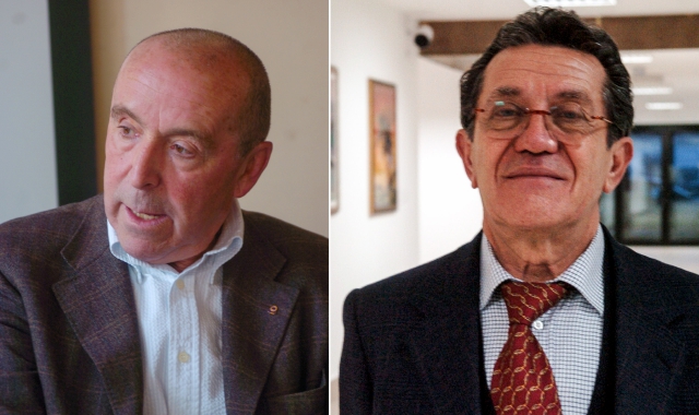 Franco Mazzucchelli e Piero Magistrelli (foto Archivio)
