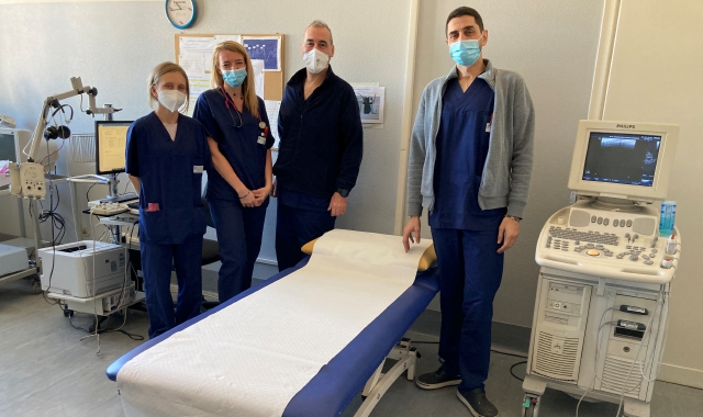 Équipe del reparto di neurologia di Gallarate