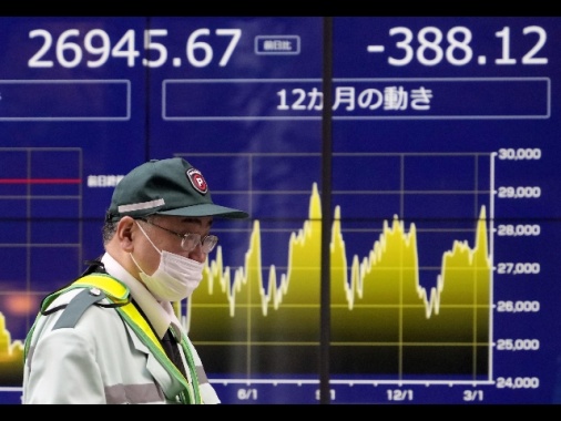Borsa: Tokyo, chiusura in ribasso (-0,36%)