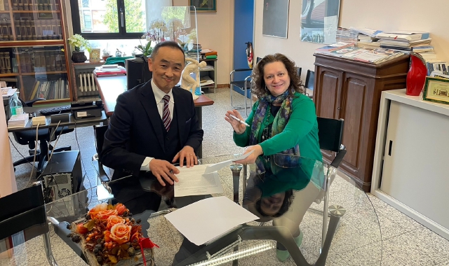 Siglato un importante accordo tra il liceo Crespi e la Senior High School Aoyama Gakuin