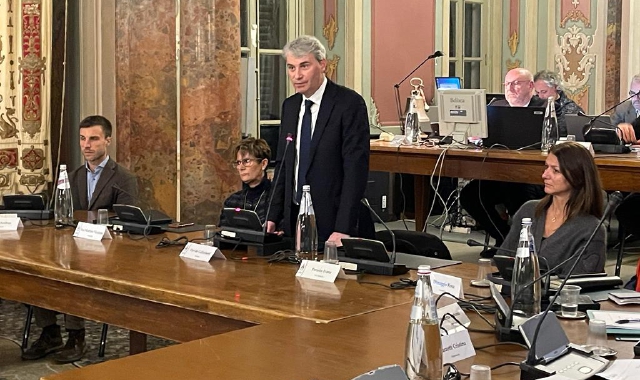 Il sindaco Davide Galimberti ha ricordato Angelo Monti (Blitz)