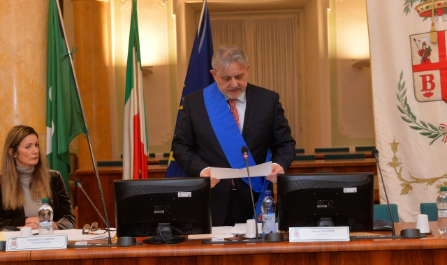 Il presidente della Provincia di Varese Marco Magrini (Blitz)