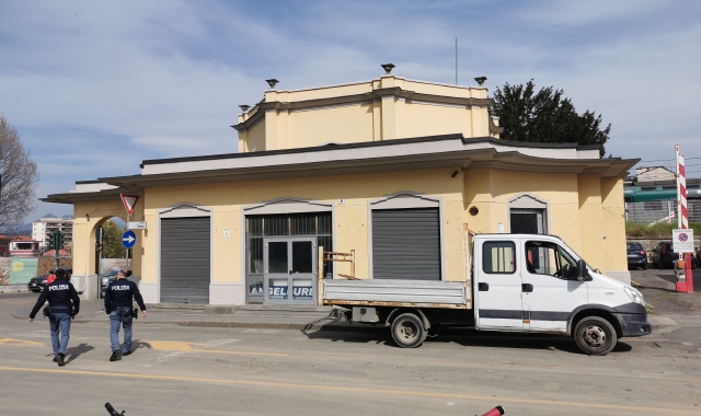 L’ex Chalet Martinelli l’edificio dei bagni pubblici in piazzale Trieste
