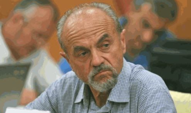 Franco Bertani, ex geometra e politico di Arona (foto redazione)