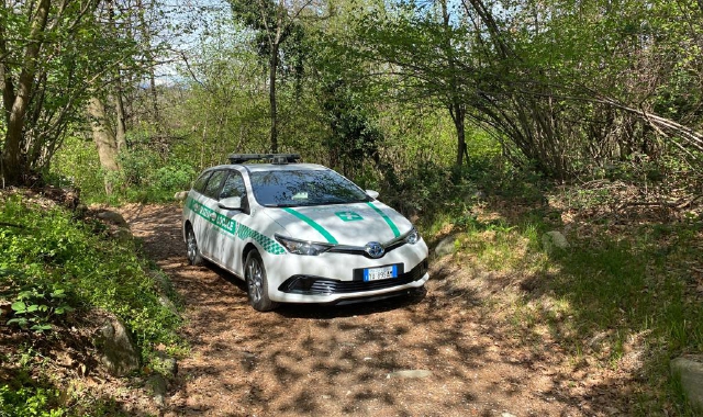 La polizia locale nella zona della tragedia